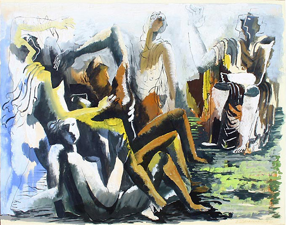 İsimsiz (1946) - Ossip Zadkine Tablo