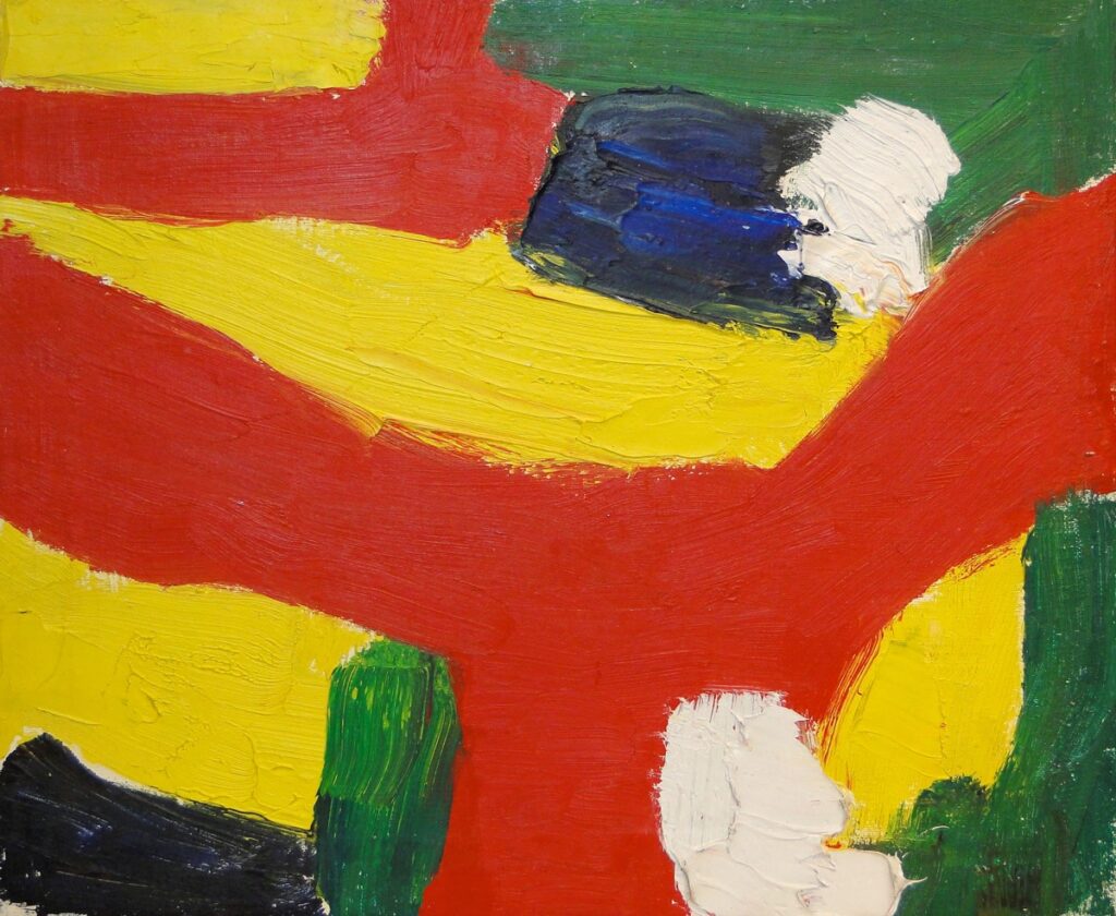 İsimsiz (1953) - Guido Molinari Tablo