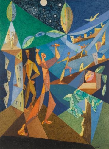 İsimsiz (1953) - Léopold Survage Tablo