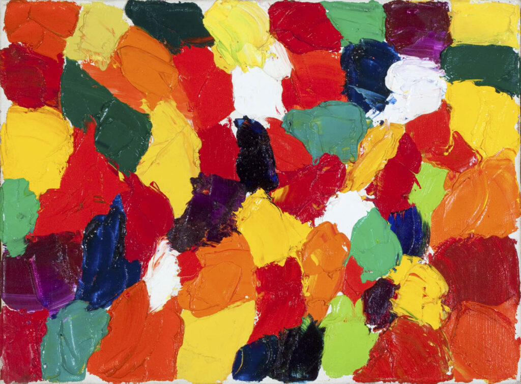 İsimsiz (1954) - Guido Molinari Tablo