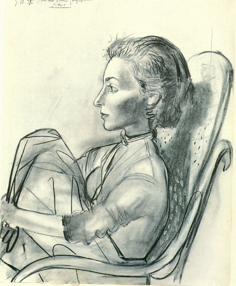 İsimsiz (1954) - Pablo Picasso Tablo