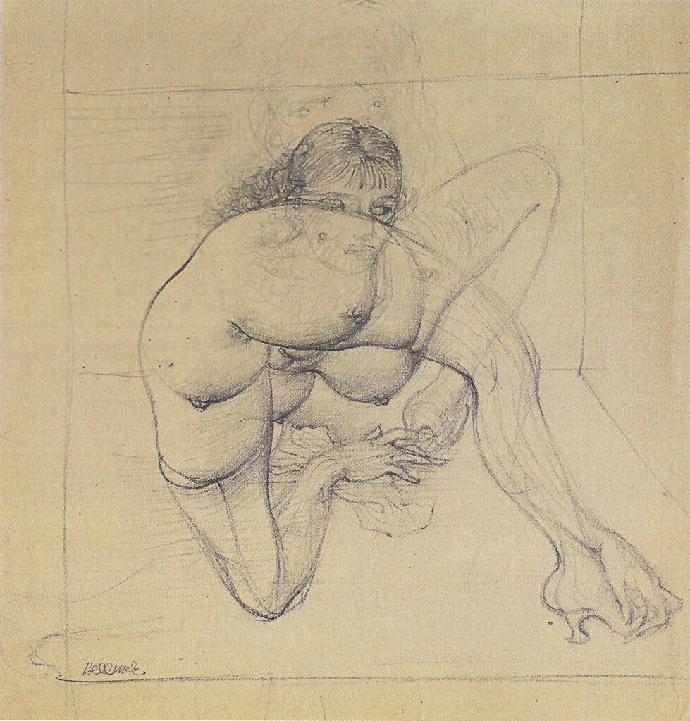 Untitled (Cephalopod) - Hans Bellmer Tablo