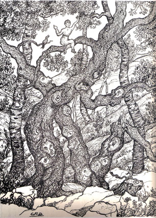 Untitled (Forest) – Georges Ribemont-Dessaignes Tablo