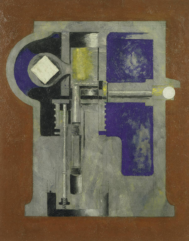 Untitled (Mechanical Abstraction) (1916) - Morton Schamberg Tablo