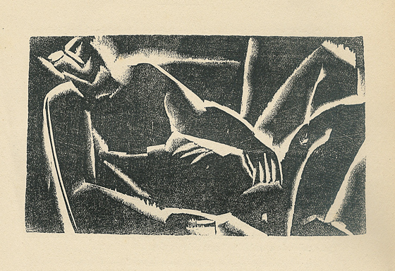 Untitled (The notebooks idealistic) (1921) - Ossip Zadkine Tablo