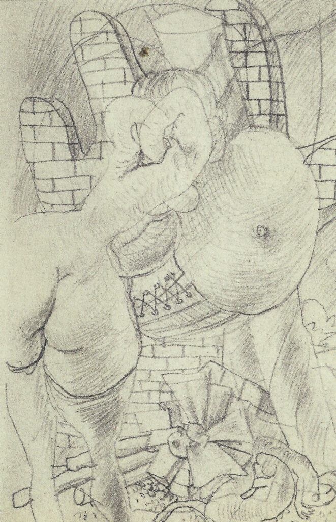 Untitled (Variations around La Poupée) (1932) - Hans Bellmer Tablo