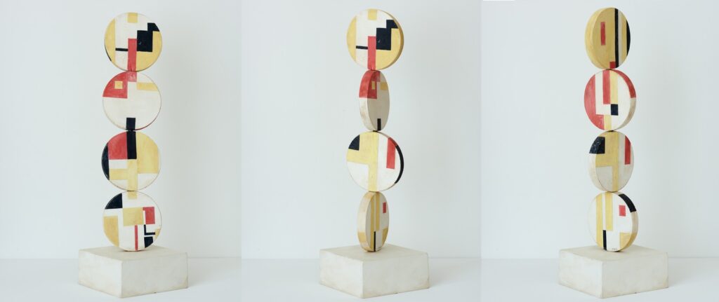 Untitled (from the series Transformable Structures) (1950) - Sandu Darie Tablo