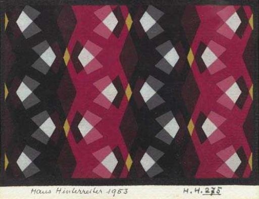 Untitled Composition 275 (1953) – Hans Hinterreiter Tablo