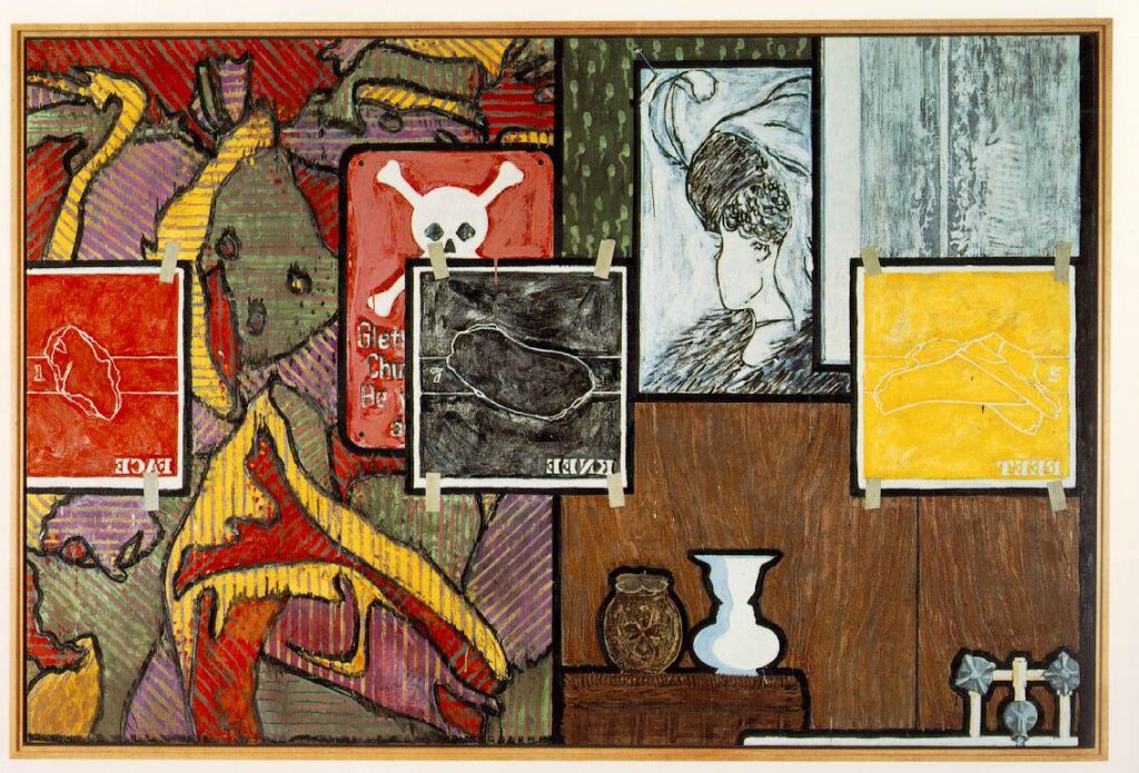 İsimsiz - Jasper Johns Tablo