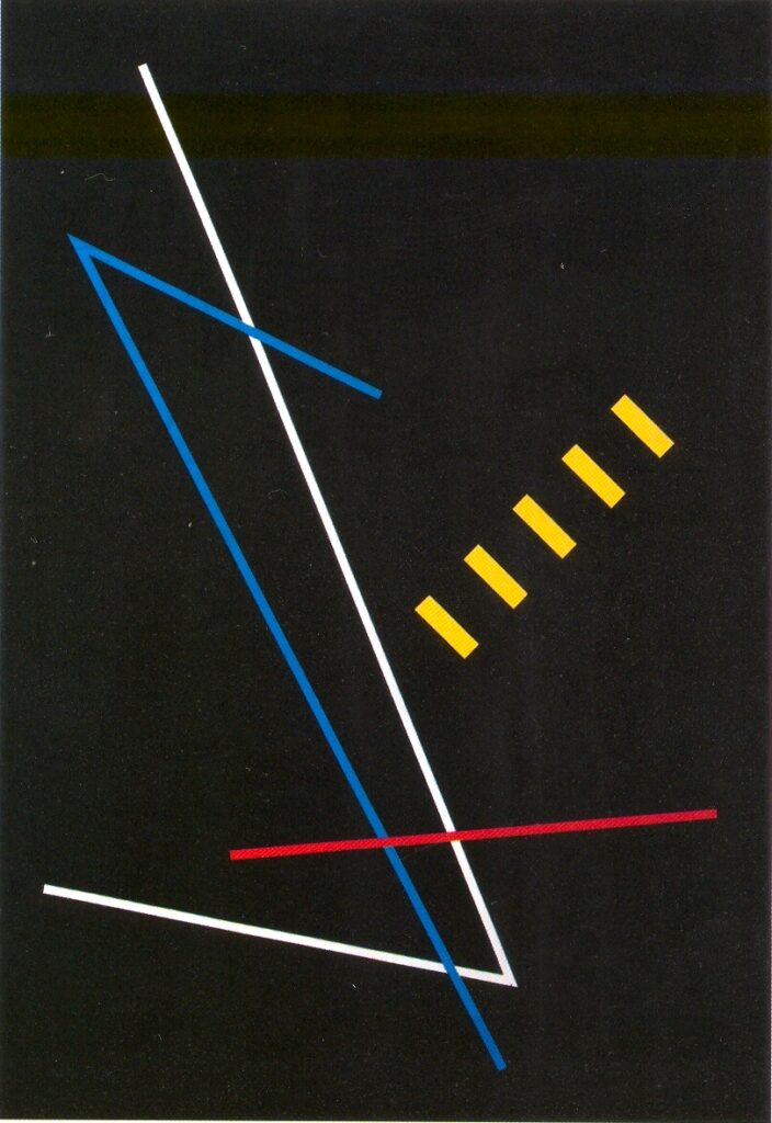 Untitled Laca a La Piroxilina (1950) - José Pedro Costigliolo Tablo