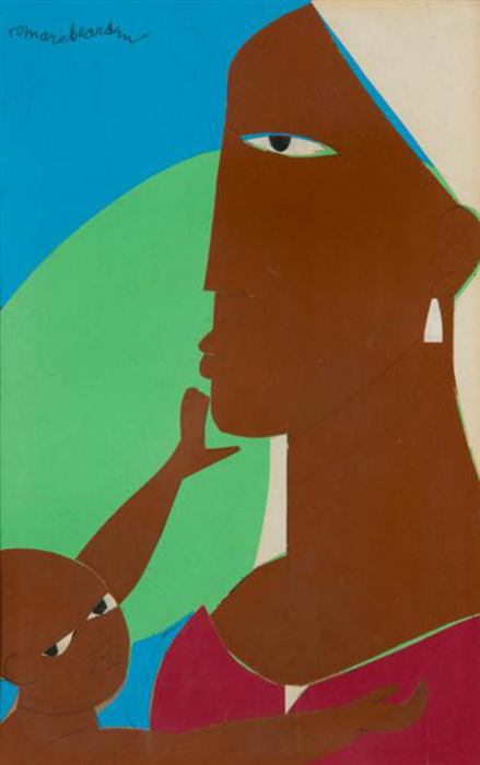 İsimsiz – Romare Bearden Tablo