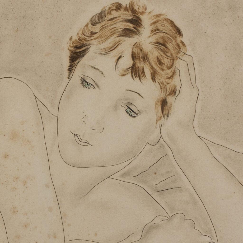 İsimsiz – Tsuguharu Foujita Tablo