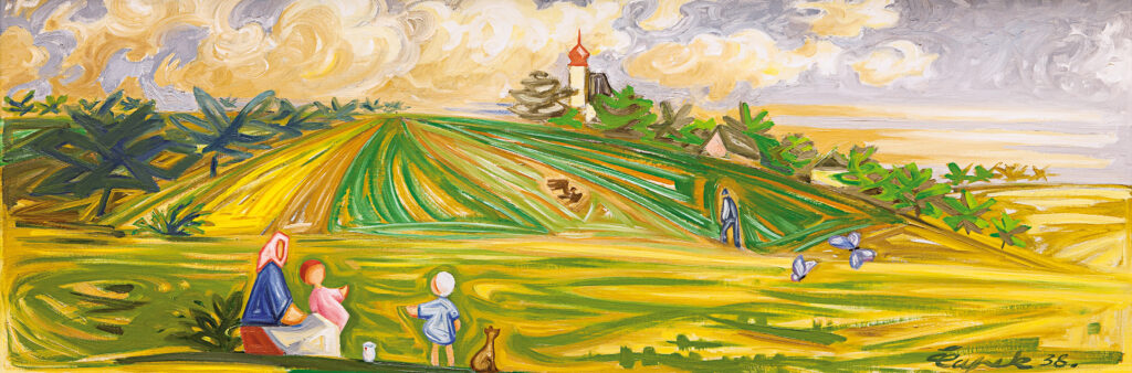 V červnu (1938) - Josef Čapek Tablo