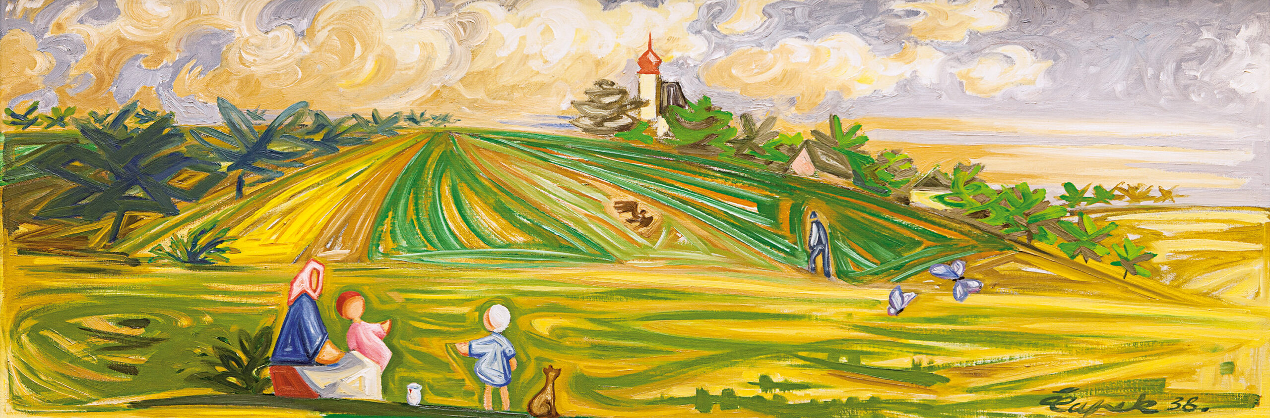 V červnu (1938) - Josef Čapek Tablo