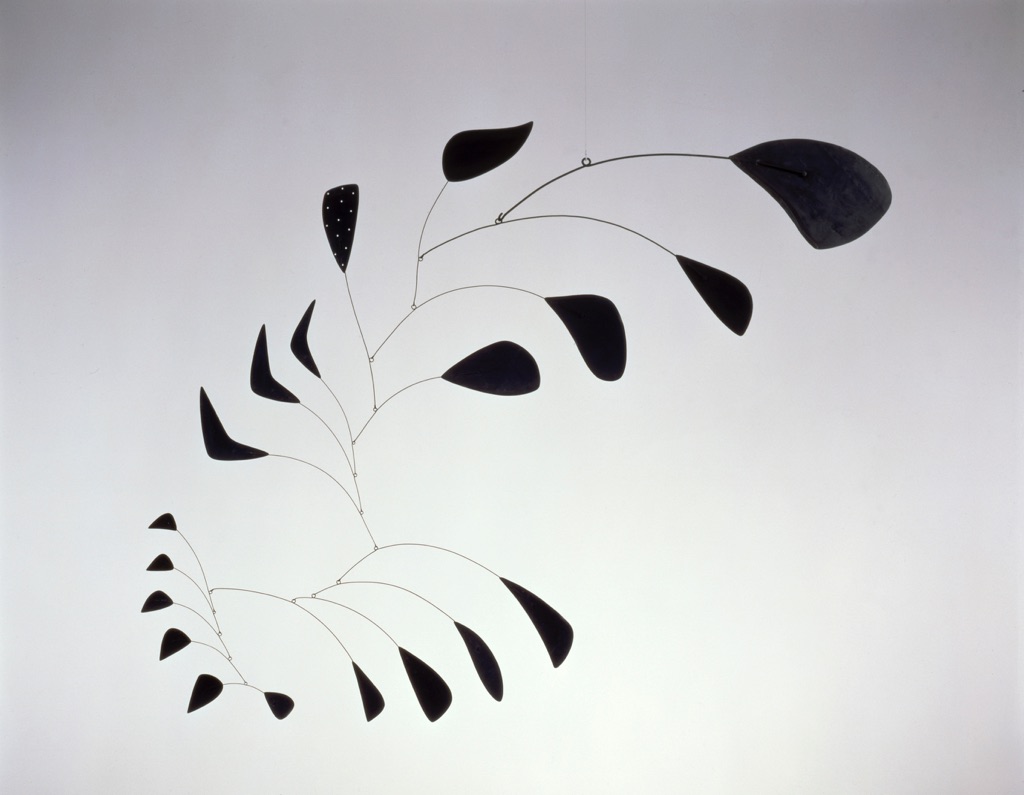 VERTICAL FOLIAGE (1941) – Alexander Calder Tablo