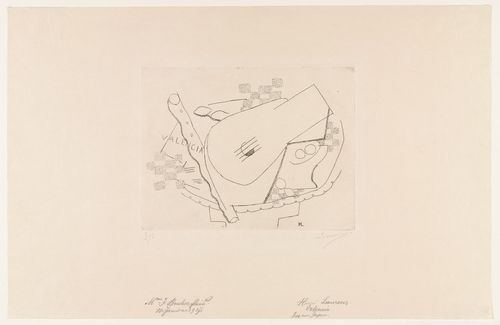 Valencia (1927) - Henri Laurens Tablo