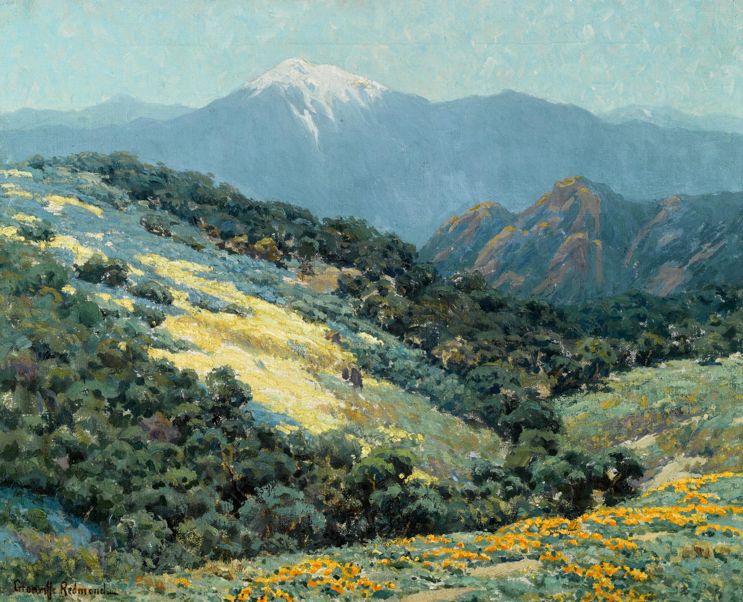 Valley Splendor - Granville Redmond Tablo