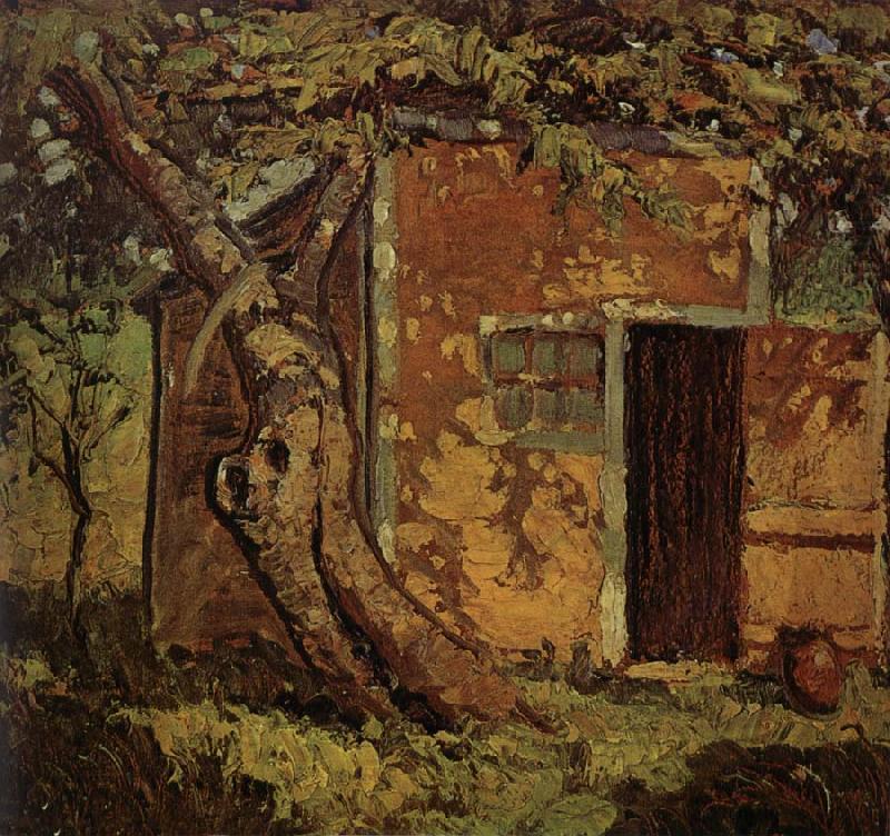 Van Antwerp Place (1923) - Grant Wood Tablo
