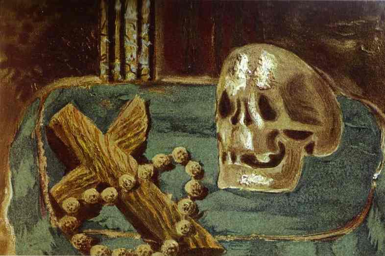 Vanitas (1939) - Georges Braque Tablo