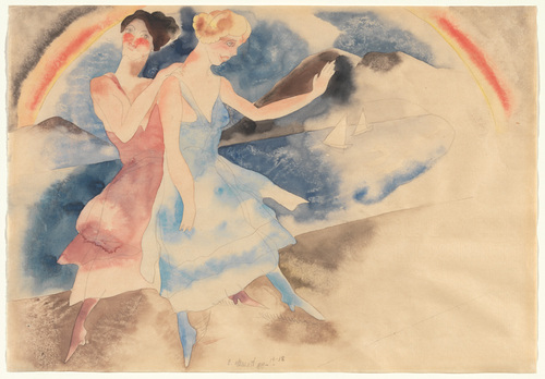 Vaudeville Dancers (1918) - Charles Demuth Tablo