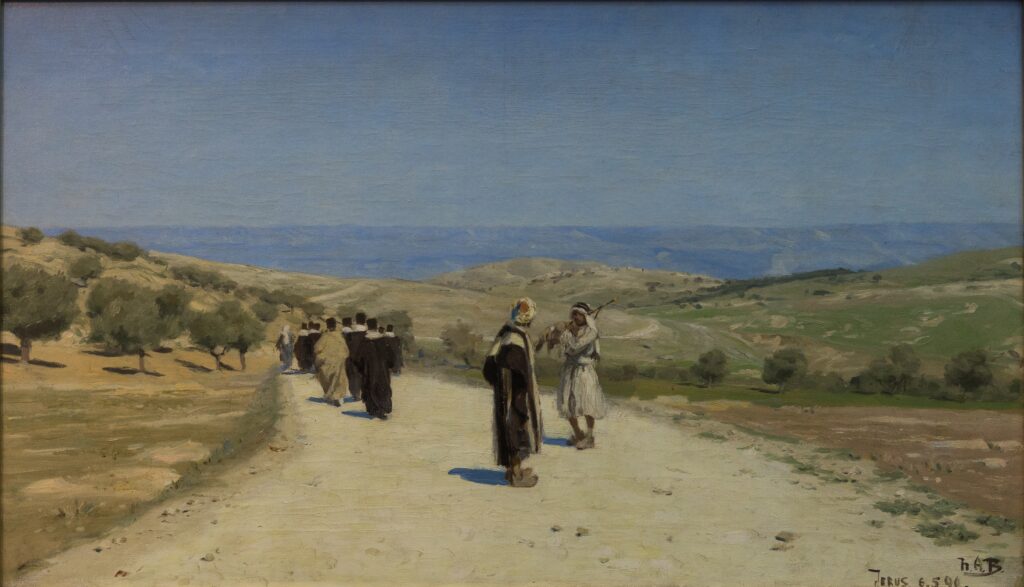Vejen Til Betania (1890) - Hans Andersen Brendekilde Tablo