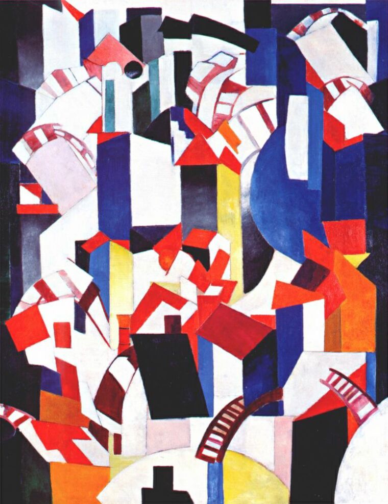Venice (1915) - Aleksandra Ekster Tablo