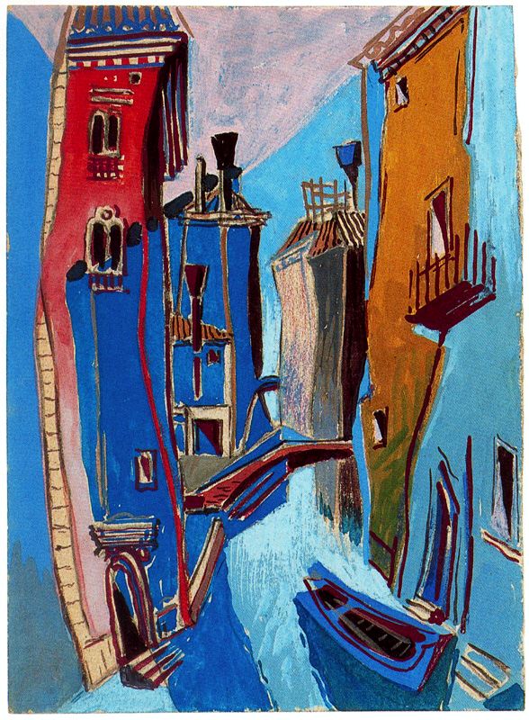 Venice (1948) – Enrico Prampolini Tablo