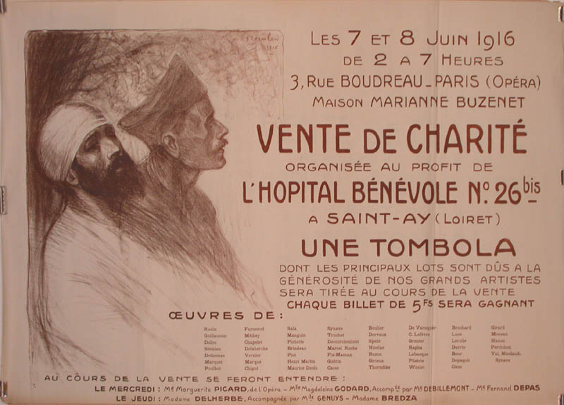 Vente de Charite (1916) – Théophile Steinlen Tablo