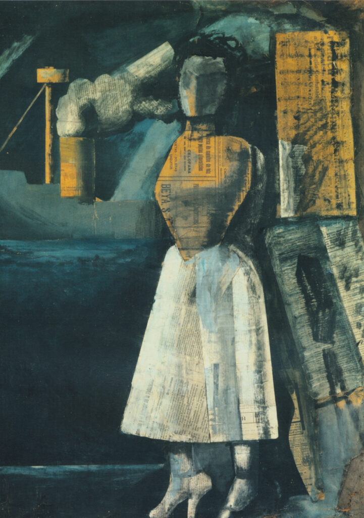 Venus of the ports - Mario Sironi Tablo