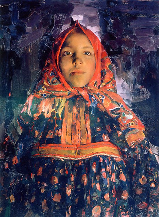 Verka (1913) – Filipp Malyavin Tablo