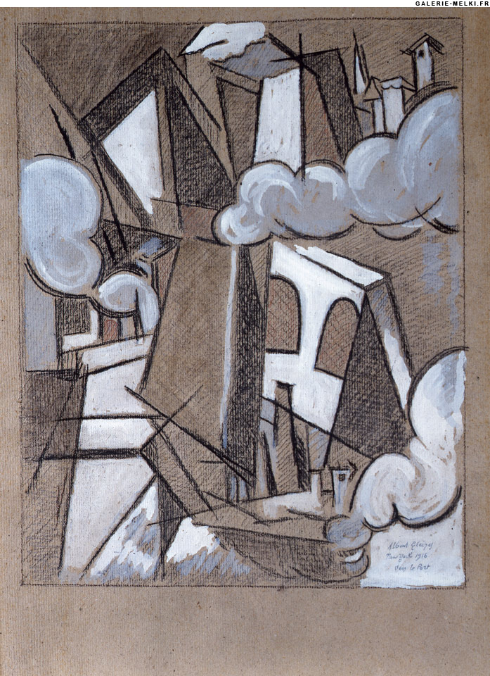 Vers le port - Albert Gleizes Tablo