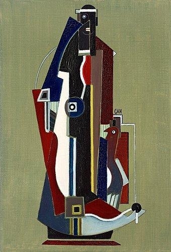 Vertical figure (1928) - Gösta Adrian-Nilsson Tablo