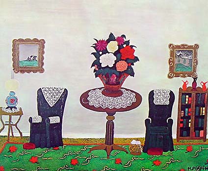 Victorian Interior – Horace Pippin Tablo