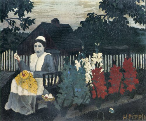 Victory Garden (1943) – Horace Pippin Tablo