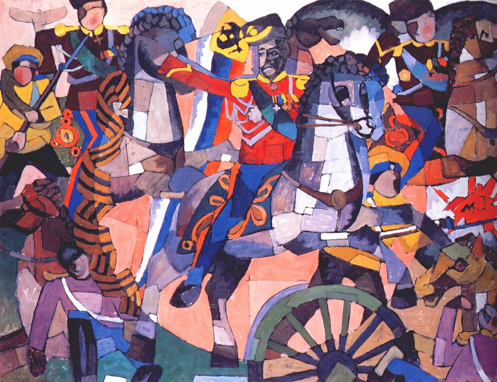 Victory battle (1914) – Aristarkh Lentulov Tablo