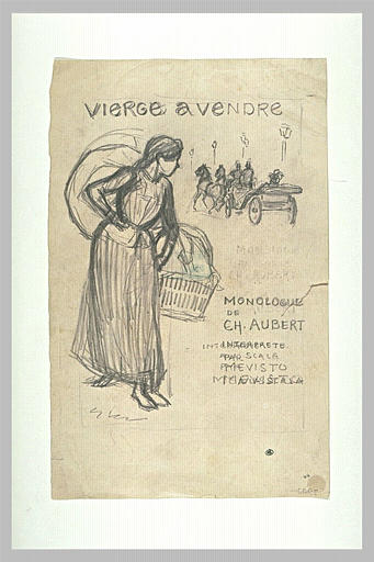 Vierge a Vendre – Théophile Steinlen Tablo