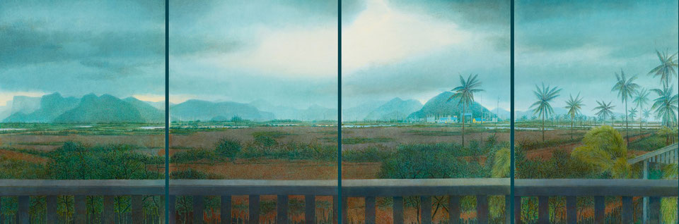 View from the Terrace – Hanno Karlhuber Tablo