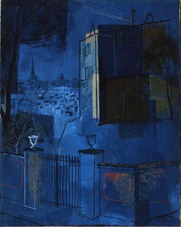 View of Paris from Meudon (1925) – Jury Annenkov Tablo
