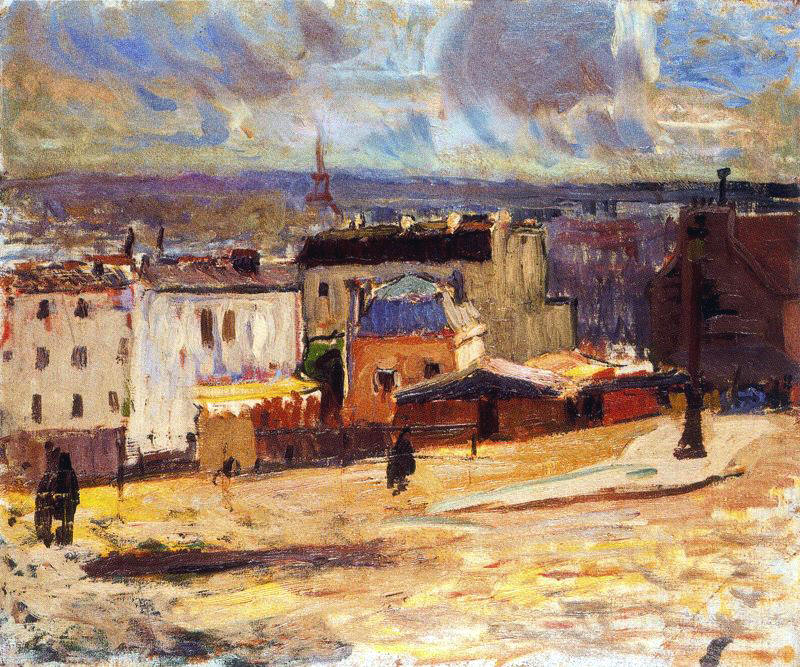 View of Paris from Monmartre (1902) - Raoul Dufy Tablo