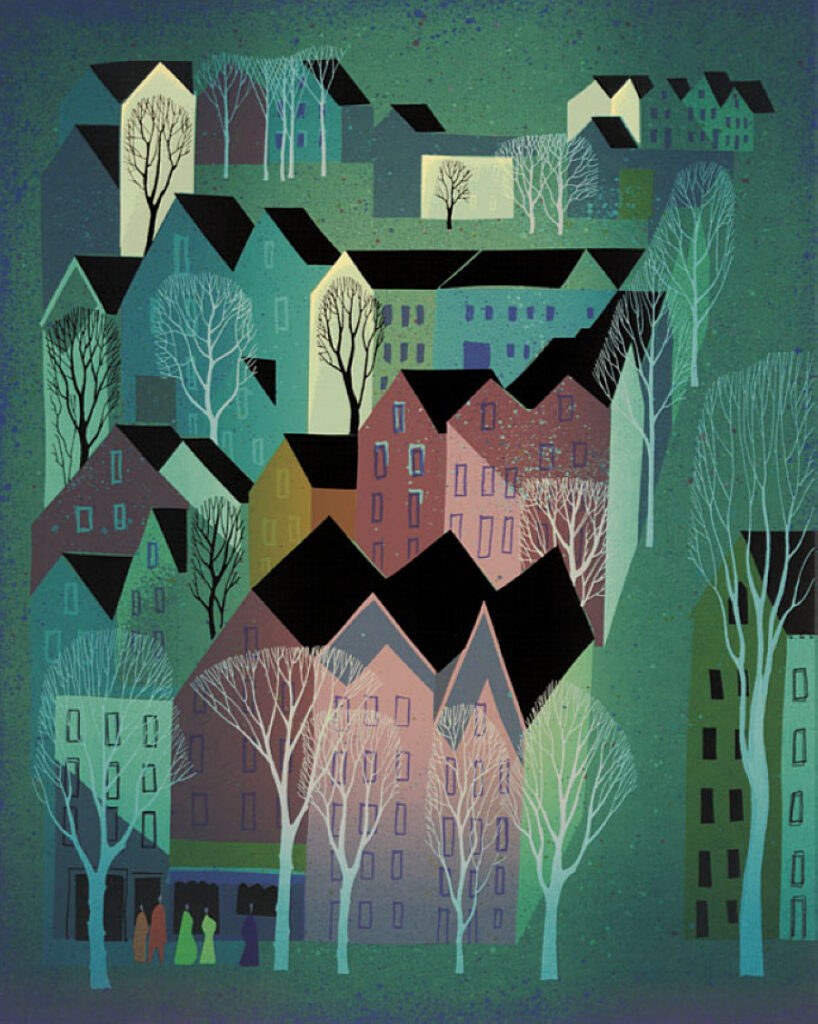 Village – Eyvind Earle Tablo