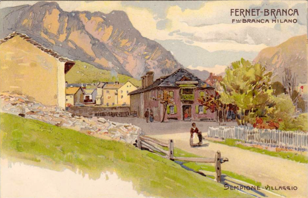 Villaggio (1906) - Leopoldo Metlicovitz Tablo