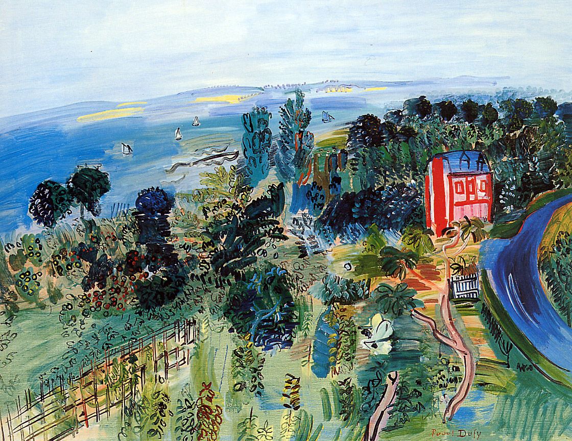 Villerville - Raoul Dufy Tablo