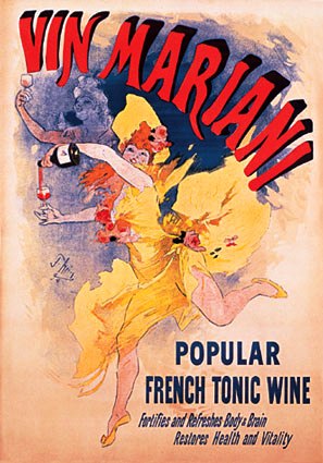 Vin Mariani (1894) – Jules Chéret Tablo