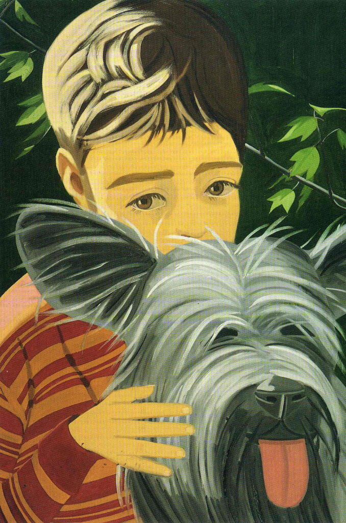 Vincent And Sunny - Alex Katz Tablo