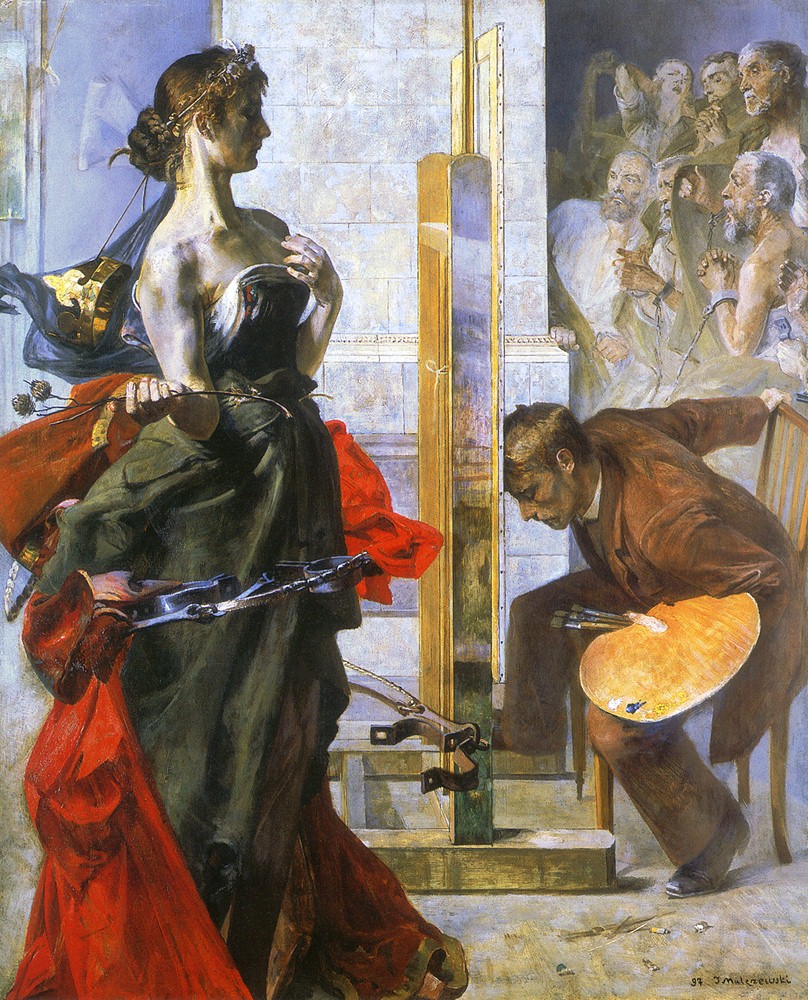 Vision - Jacek Malczewski Tablo