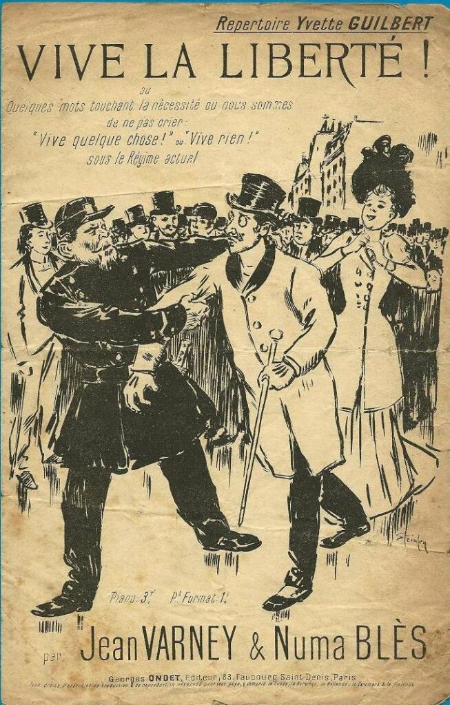 Vive La Liberte - Théophile Steinlen Tablo