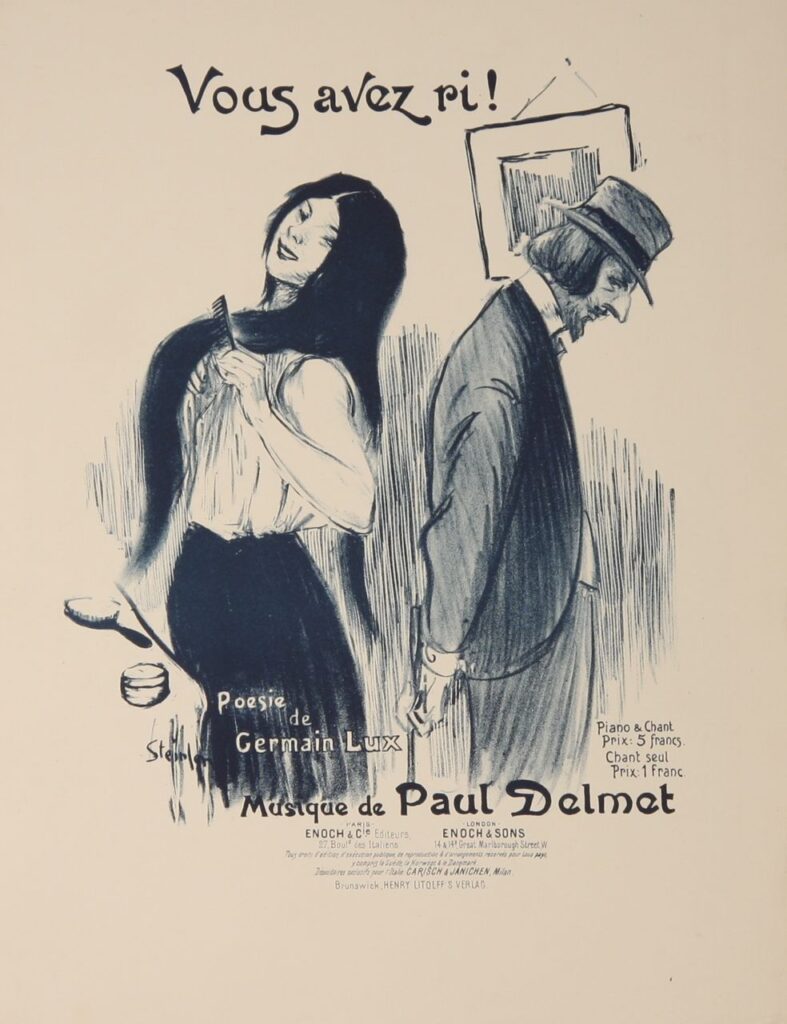 Vous Avez Ri (1899) - Théophile Steinlen Tablo