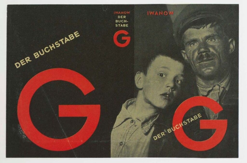 Vsevolod Ivanov. The Letter G (1930) - John Heartfield Tablo