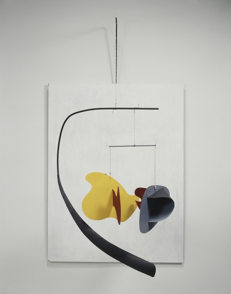 WHITE PANEL (1936) – Alexander Calder Tablo