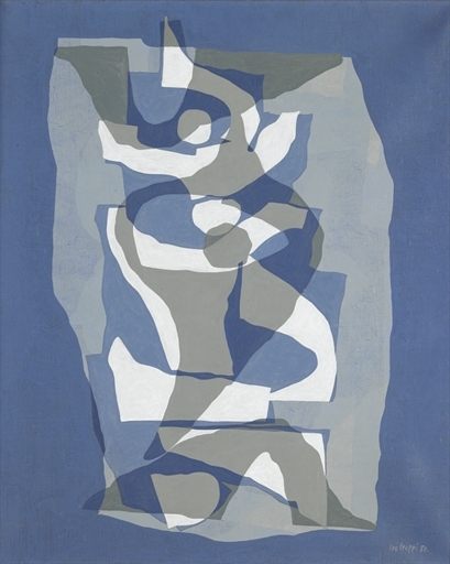 Wachstum II (1950) - Leo Leuppi Tablo